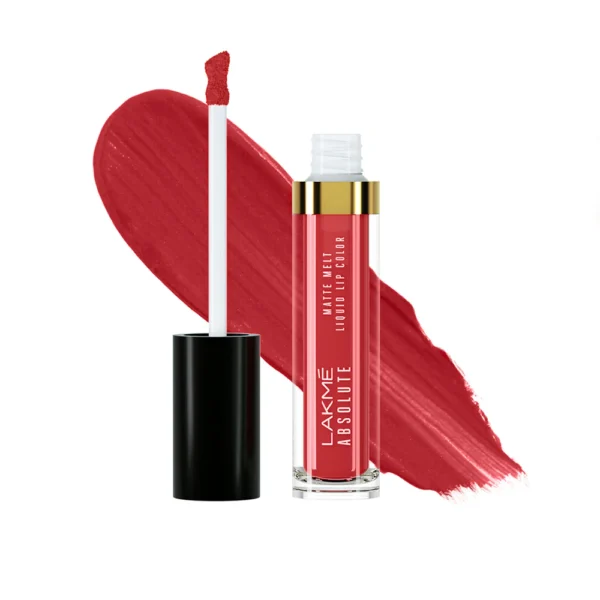 Lakmé Absolute Matte Melt Liquid Lip Color – Red Sangria